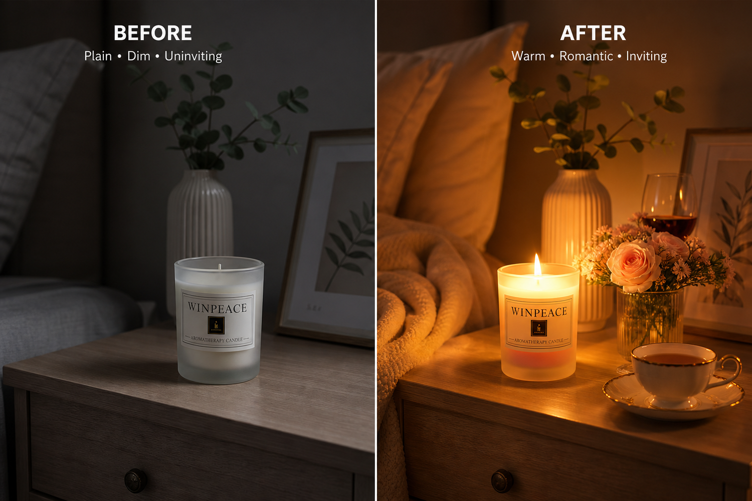 Romantic Soy Wax Candle