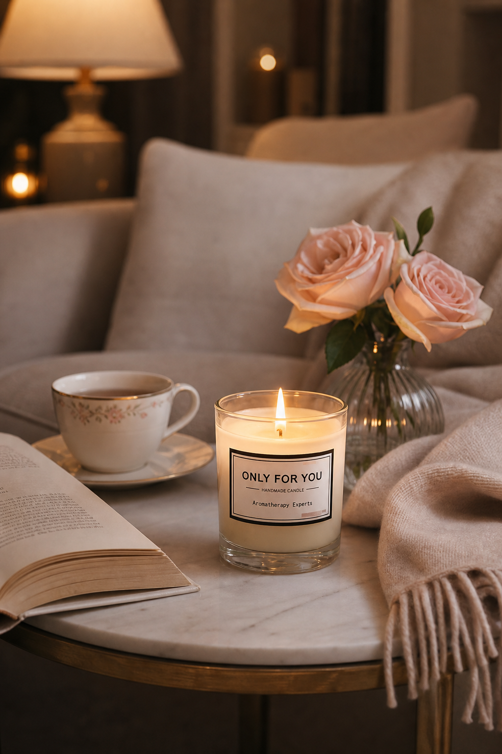 Romantic Soy Wax Candle